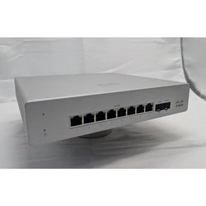 Conmutador compacto Meraki 8 puertos 1 Gb/PoE 2 puertos SFP MS120-8FP-HW leer descripción - Imagen 1 de 9