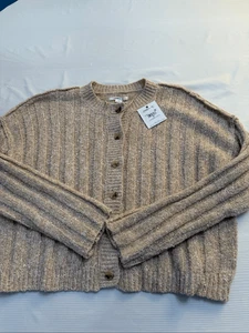 Nuevo con etiquetas Cárdigan Suéter O’Neill Oat Merris Talla Mediana Nuevo - Imagen 1 de 9