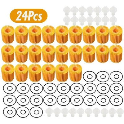 Filtro de aceite 24 piezas para Toyota Corolla Prius Prius V C-HR Scion xD 1,8 L 04152-YZZA6 Foto 1 de 4