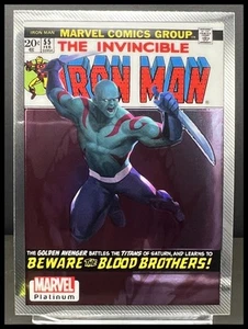 Drax The Destroyer 2023 Upper Deck Marvel Platinum Cover Variant #WI80 - Picture 1 of 10