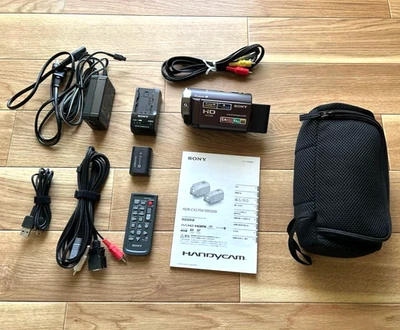 Sony HDR-CX370V HD Camcorder with Sony G Lens & Accessories Japan - Image 1 of 4