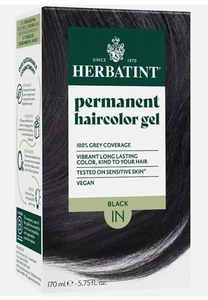 Herbatint Black Ammonia Free hair colour 1N 170ml - Picture 1 of 1