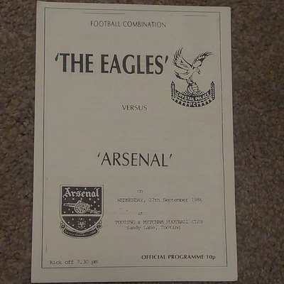 86/7 Crystal Palace vs Arsenal (Football Combination) - Image 1 of 4