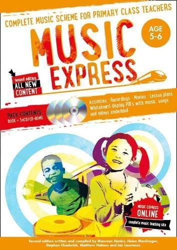 Music Express: Age 5-6 (Book + Download): Complete music... - MacGregor, Helen - Image 1 of 1
