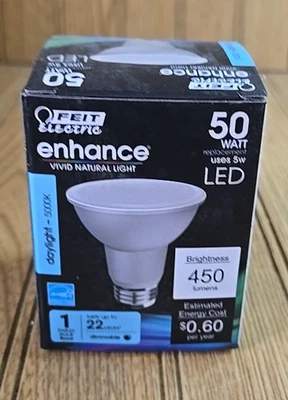 Feit Electric PAR20DM/950CA LED Lamp, Flood/Spotlight PAR20 Lamp 50 W Equivalent - Image 1 of 4