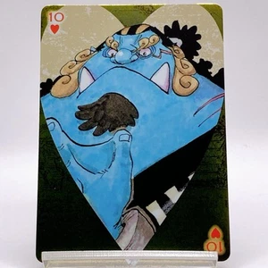 Jinbe One Piece Playing Card Hearts 10 Jump Festa 2024 Limited Japón Anime Envío gratuito - Imagen 1 de 8