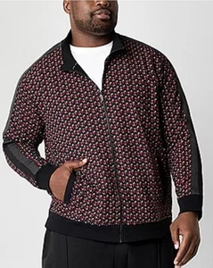 Shaquille O'Neal XLG Herren Fleece Big and Tall Trainingsjacke Gr. 2XL Neu mit Etikett!  - Bild 1 von 3