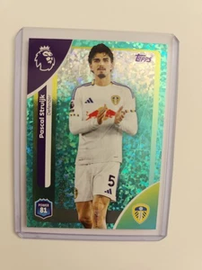 Topps Premier League 2026 Pascal Struijk /499 Aqua Sparkle Leeds United #328 - Bild 1 von 2