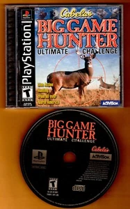 Cabela's Big Game Hunter; Ultimate Challenge - PS1 (Sony PlayStation One-2002)1 - Imagen 1 de 2