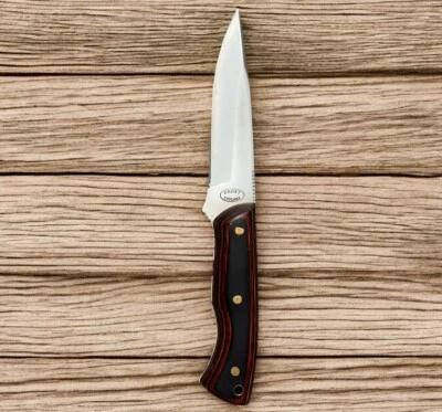 FROST CUTLERY Wood Stripe Full-Tang Fixed Blade Hunting Knife  - Image 1 of 4