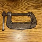 Malleable Iron C Clamp 3-1/2" "Unbreakable" Vintage  Made in USA