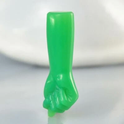 Crisoprasa Verde Mano Fico Figa Gesto Talla para Amuleto Protector 5,23 g Foto 1 de 4