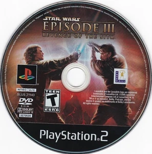 Star Wars: Episode III: Revenge of the Sith (Sony PlayStation 2, 2005) DISC ONLY - Picture 1 of 2