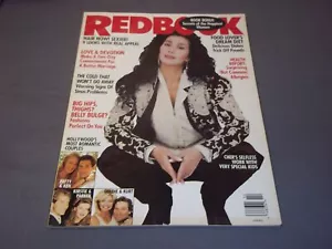 1991 FEBRUARY REDBOOK MAGAZINE - CHER - FRONT COVER - PB 3615 - Picture 1 of 2