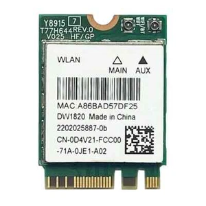 WiFi Karte Wireless Bluetooth Board DELL Latitude 3490 Board Card - Bild 1 von 1