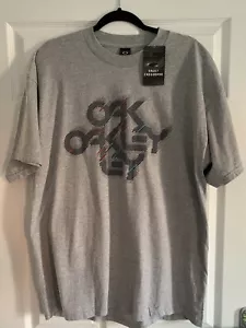 New Oakley T-Shirt Men’s XL Grey Vault Exclusive Extra Large New With Tags - Picture 1 of 5