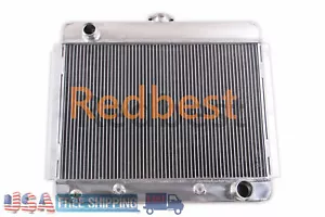 Aluminum 3Row Radiator For 1962-1967 Chevrolet Nova Chevy II SS V8 4.6L 5.3 5.4L - Foto 1 di 12