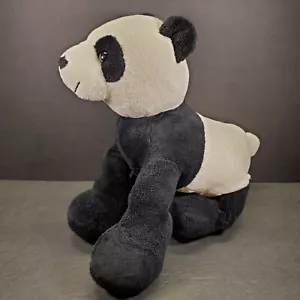 Wild Republic 2008 oso panda peludo 12" peluche animal juguete zoológico - Imagen 1 de 7