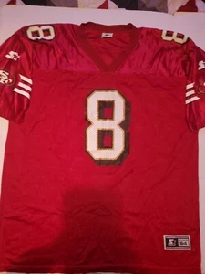 San Francisco 49ers Steve Young Authentic Starter Jersey Size 54 Vintage 1995 - Picture 1 of 9