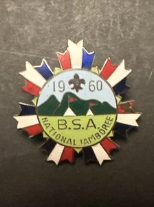 1960 Boy Scout National Jamboree COLORADO SPRINGS PINBACK  / RARE - Picture 1 of 4