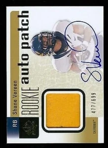 B3818- 2011 SP Authentic #226 Shane Vereen Auto Jersey /699 SAMPLE PIC - Picture 1 of 1
