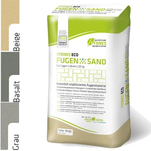 Arena para juntas Stones Eco 1-20 mm 25 kg arena para juntas de pavimento - Imagen 1 de 7