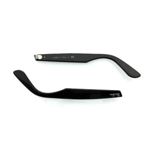 ASTE RICAMBIO RAY BAN 4340 WAYFARER EASE 2000 NERO TEMPLES BLACK 150 mm - Foto 1 di 3