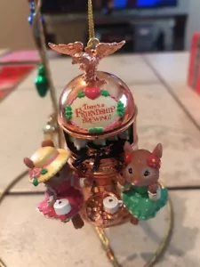 ENESCO WEIHNACHTSSCHMUCK: THERE'S A FRIENDSHIP BRAUMAUS MÄDELS MIT KAFFEE NEU - Bild 1 von 7