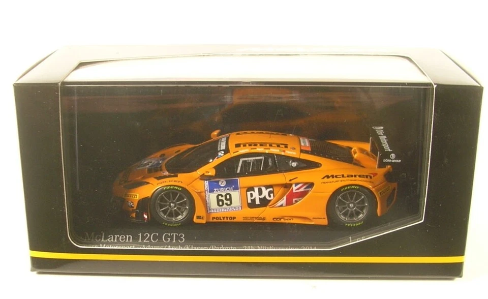 Mclaren 12C GT3 Dörr Motorsport 24h Nürburgring 2014 ( Adams - Asch - Klasen - P - Immagine 1 di 1