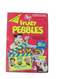 Post Cereal 1994 Fruity Pebbles LE Flintstones Movie Poster VINTAGE  - Picture 1 of 9