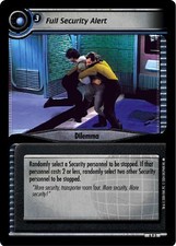 Star Trek CCG 2E Reflections 2.0 Full Security Alert FOIL 6P5