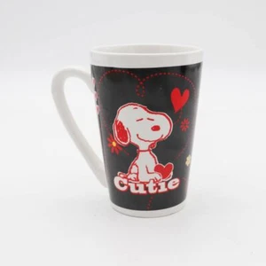 Snoopy Peanuts and Woodstock Mug, 2015 Be My Valentine, Large Coffee Tea Heart - Picture 1 of 4