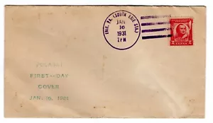 #690 Pulaski 1931 FDC - Planty Unlisted U/O Erie PA Sta CCL - Picture 1 of 2