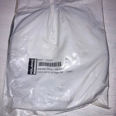 Polaris 1912257 Rear Right Brake Line S 4 RZR General 1000 900 XP Genuine OEM - Image 1 of 2