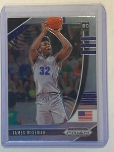2020 Panini Prizm Draft Picks JAMES WISEMAN #42 Rookie RC Warriors - corner nick - Picture 1 of 3