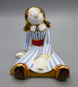 Royal Crown Derby Treasures Of Childhood - 'Rag Doll' - 2002 ~ VGC - Imagen 1 de 7