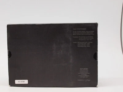 Correa ergonómica para el cuello con placa y bolsa Gariz de cuero genuino XS-NFBK Foto 1 de 4