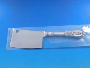 Rose Point by Wallace Sterling Silver Cheese Cleaver HHWS Custom Made 6 1/2" - Picture 1 of 7