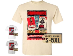 Grindhouse Death Proof V6 T-SHIRT Film Poster weiß natürlich Vintage Größen S-5XL - Bild 1 von 5