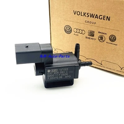 Original Abgassteuerung Magnetventil Für VW Golf Audi A3 Seat Skoda 037906283C - Image 1 of 4