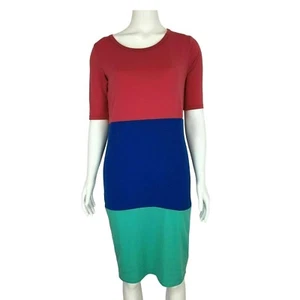 Vestido Julia LuLaRoe para mujer talla XS bloque de color ajustado hasta la rodilla - Imagen 1 de 7