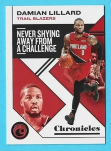 2019-20 Panini Chronicles Damian Lillard Portland Trail Blazers #22 - Picture 1 of 2