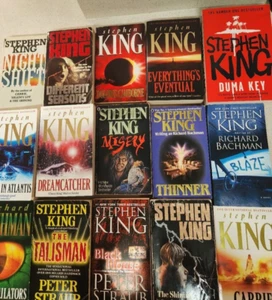 STEPHEN KING, RICHARD BACHMAN, PETER STRAUB - YOU CHOOSE -Large, Med, Small PB - Picture 1 of 18