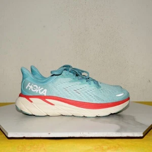 Zapato para correr Hoka Clifton 8 azul aguamarina para mujer EE. UU. 9,5 B - Imagen 1 de 18