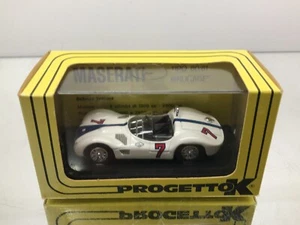 PROGETTO K 024 MASERATI BIRDCAGE TIPO 60/61 CUBA GP 1961 #7 -1:43- GOOD IN BOX - Picture 1 of 6