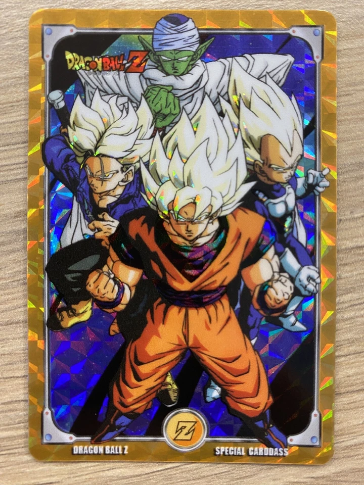 Carte Prism Soft Dragon Ball  Z Power Level Majin Songoku Saiyans Hors Serie - Photo 1/1