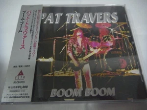 PAT TRAVERS-Boom Boom JAPAN 1st.Press w/OBI PROMO Ozzy Osbourne Triumph - Picture 1 of 12