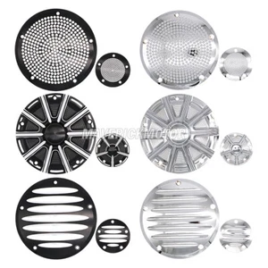 Finned Derby Timer Clutch Timing Cover For Harley Road King Glide Dyna Softail - Picture 1 of 22