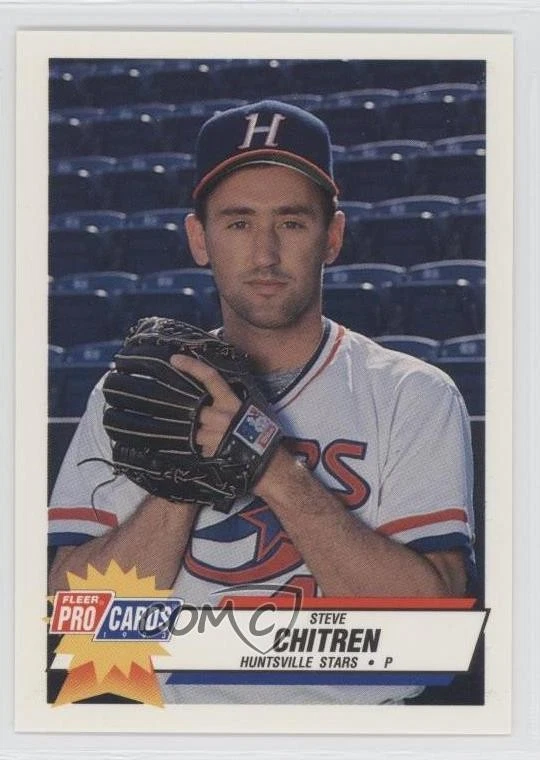 1993 Fleer ProCards Minor League Steve Chitren #2077 - Image 1 of 2