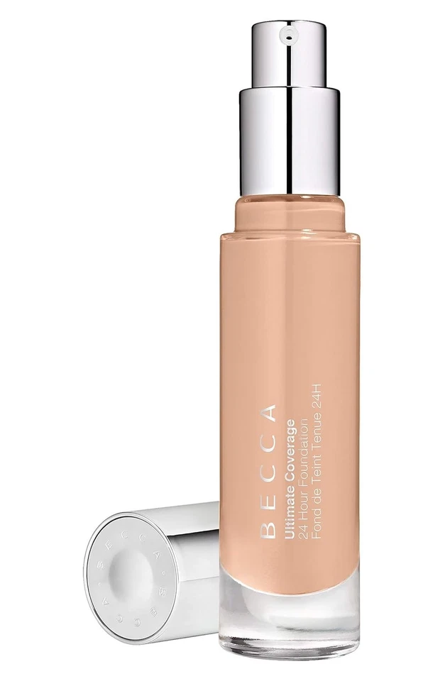 NIB Full Size BECCA Ultimate Coverage 24 Hour Foundation 1 oz Teak 2C2 - Image 1 of 1